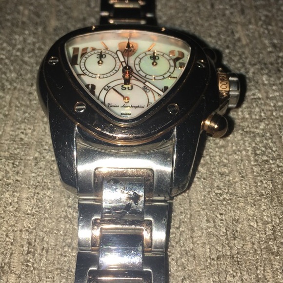 Tonino Lamborghini two-toned chronograph watch - Picture 2 of 7